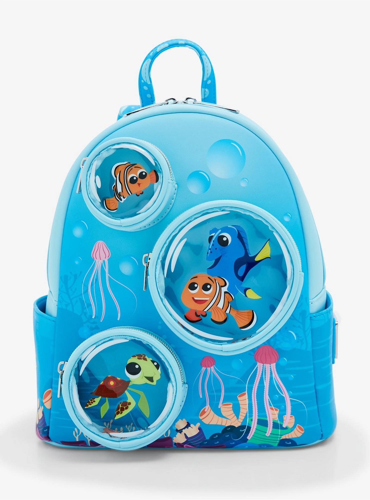 Loungefly Disney Pixar Finding Nemo Bubbles Mini Backpack 3 Loungefly Disney Pixar Finding Nemo Bubbles Mini Backpack