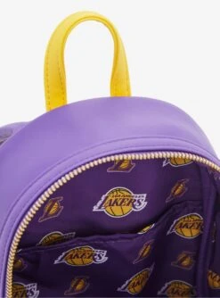 Loungefly NBA Los Angeles Lakers Mini Backpack -Loungefly 19944046 av4