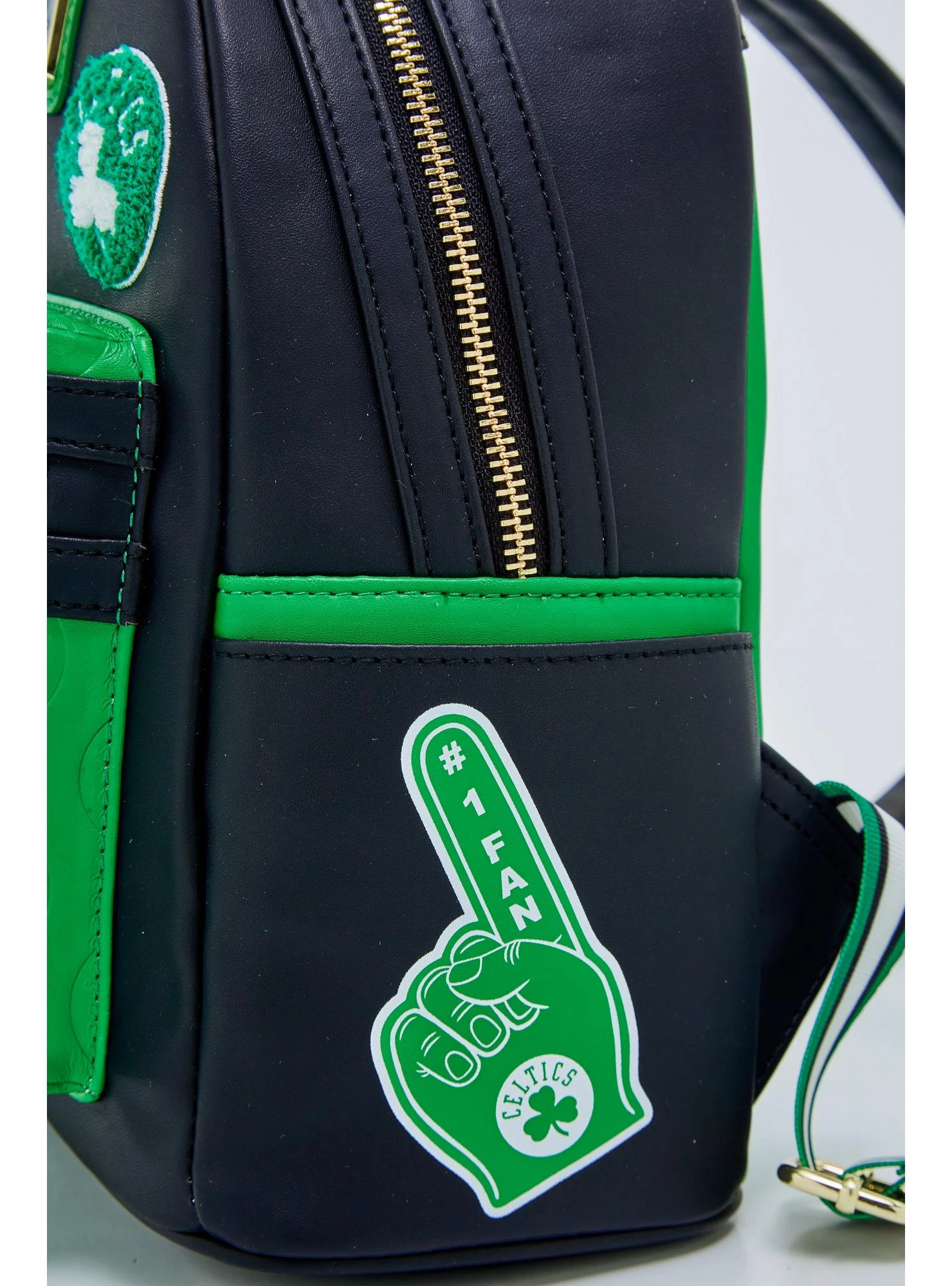 Loungefly NBA Boston Celtics Mini Backpack 6 Loungefly NBA Boston Celtics Mini Backpack - Image 4