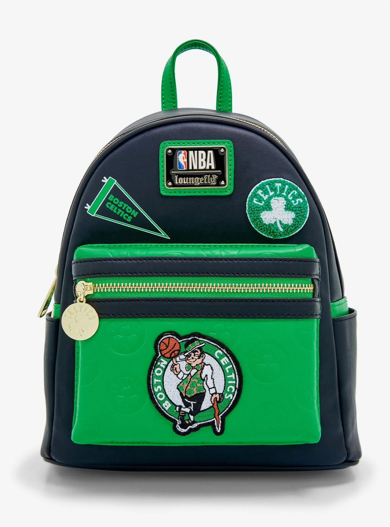 Loungefly NBA Boston Celtics Mini Backpack 3 Loungefly NBA Boston Celtics Mini Backpack