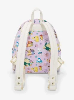 Loungefly Pokémon Floral Teacups Allover Print Mini Backpack - BoxLunch Exclusive -Loungefly 19993629 av2