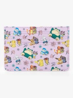 Loungefly Pokémon Floral Teacups Allover Print Cardholder - BoxLunch Exclusive -Loungefly 19993631 av1