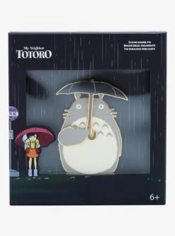 Loungefly Studio Ghibli My Neighbor Totoro Moving Umbrella Totoro Limited Edition Enamel Pin - BoxLunch Exclusive -Loungefly 20058548 av3