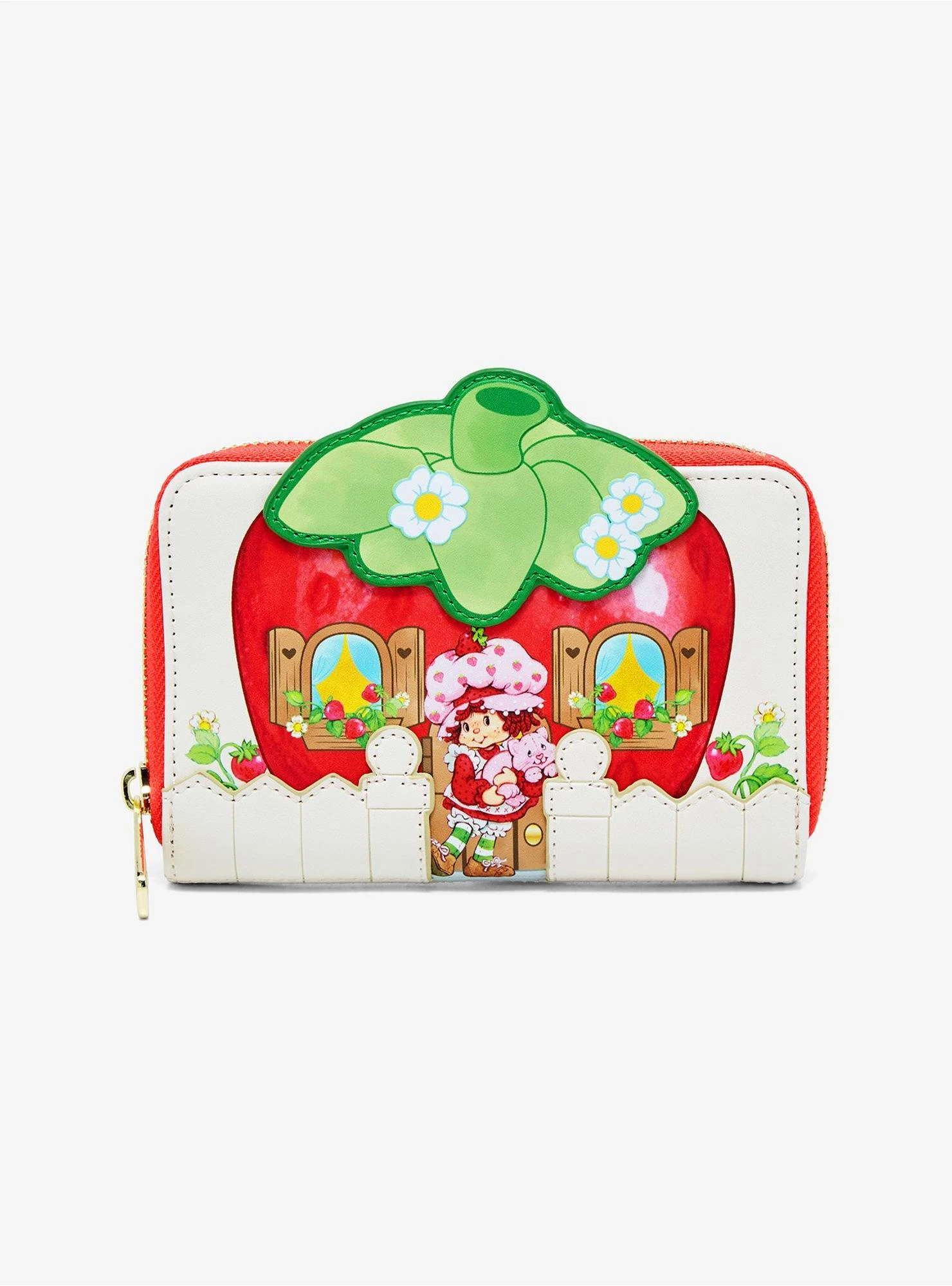 Loungefly Strawberry Shortcake House Small Zip Wallet 3 Loungefly Strawberry Shortcake House Small Zip Wallet