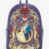 Loungefly Disney Beauty And The Beast Belle & Beast Ornate Mini Backpack - BoxLunch Exclusive