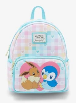 Loungefly Pokémon Eevee And Piplup Besties Mini Backpack - BoxLunch Exclusive