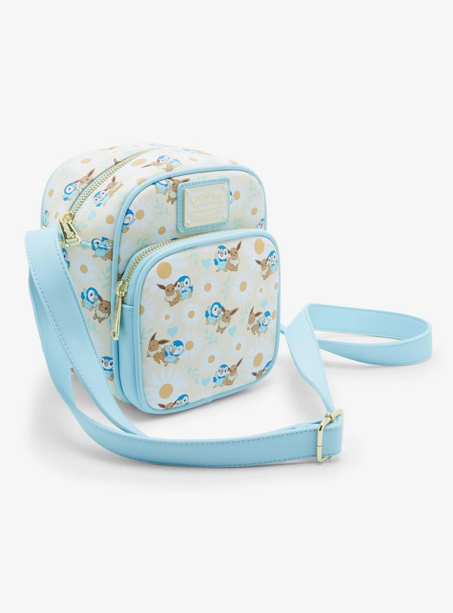 Loungefly Pokémon Eevee & Piplup Crossbody Bag 4 Loungefly Pokémon Eevee & Piplup Crossbody Bag - Image 2