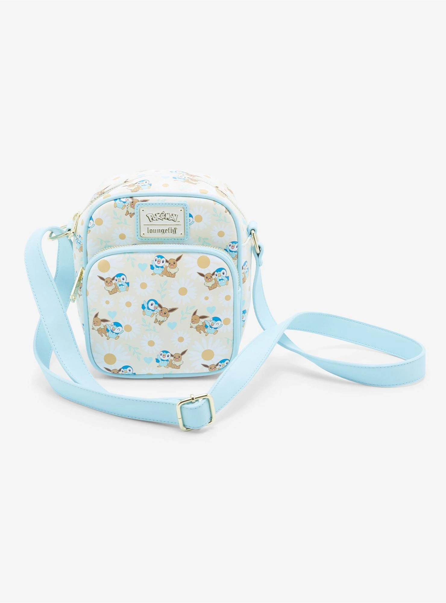 Loungefly Pokémon Eevee & Piplup Crossbody Bag 3 Loungefly Pokémon Eevee & Piplup Crossbody Bag
