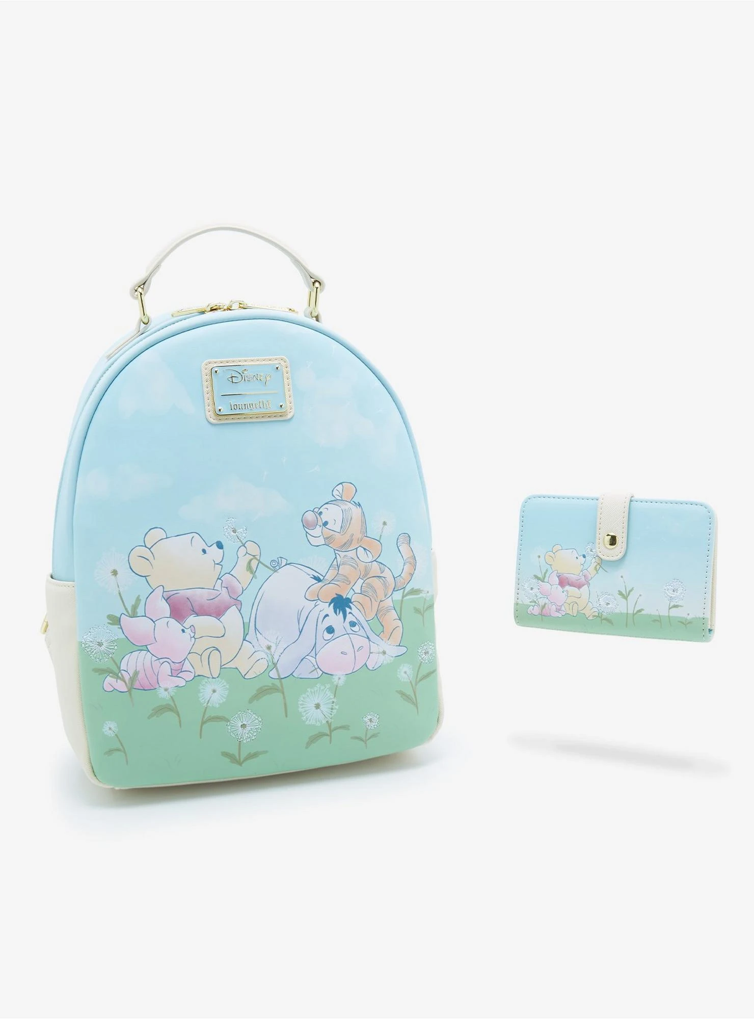 Loungefly Disney Winnie The Pooh Dandelion Field Mini Backpack 8 Loungefly Disney Winnie The Pooh Dandelion Field Mini Backpack - Image 6