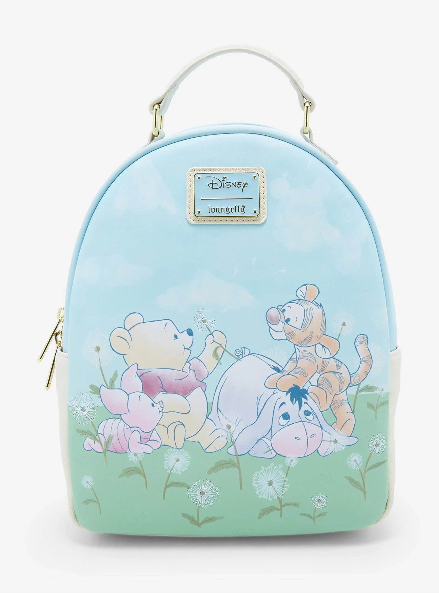 Loungefly Disney Winnie The Pooh Dandelion Field Mini Backpack 3 Loungefly Disney Winnie The Pooh Dandelion Field Mini Backpack