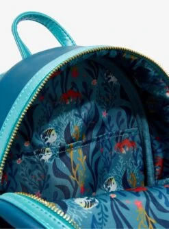 Loungefly Disney The Little Mermaid Under The Sea Mini Backpack 9 Loungefly Disney The Little Mermaid Under The Sea Mini Backpack -Loungefly 20122239 av3