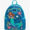Loungefly Disney The Little Mermaid Under The Sea Mini Backpack -Loungefly 20122239 hi