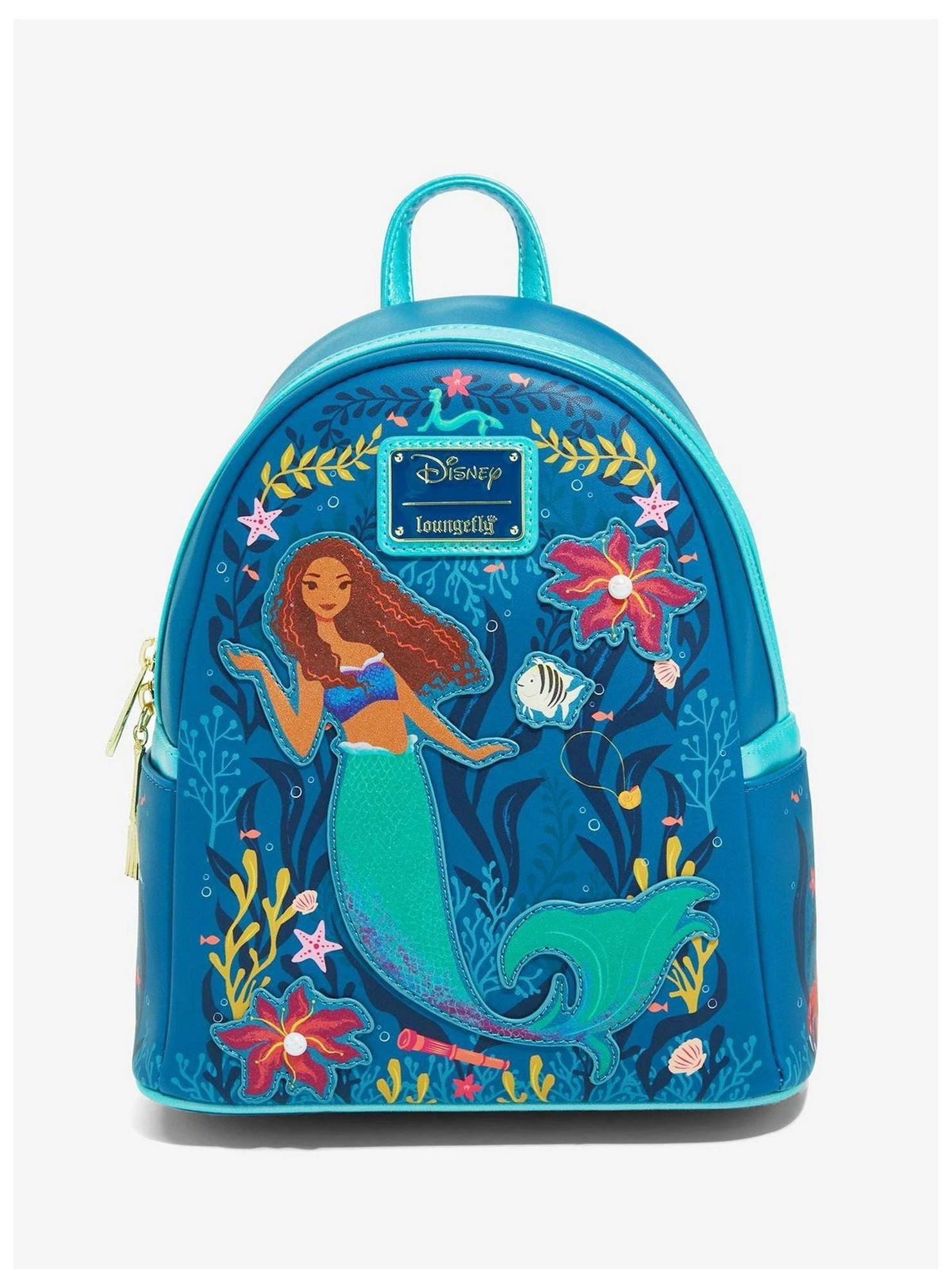 Loungefly Disney The Little Mermaid Under The Sea Mini Backpack 3 Loungefly Disney The Little Mermaid Under The Sea Mini Backpack
