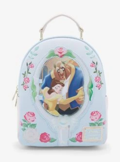 Loungefly Disney Beauty And The Beast Mirror Mini Backpack