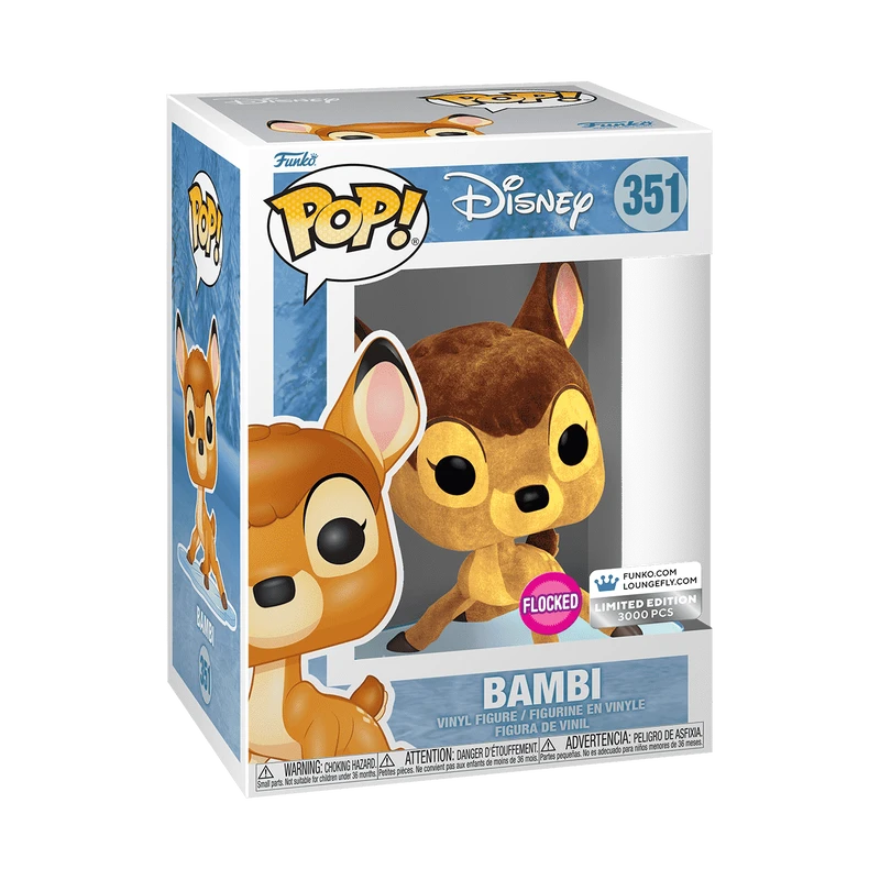 LOUNGEFLY Limited Edition Bundle Exclusive - Bambi On Ice Lenticular Mini Backpack And Pop! Bambi (Flocked) 12 LOUNGEFLY Limited Edition Bundle Exclusive - Bambi On Ice Lenticular Mini Backpack And Pop! Bambi (Flocked) - Image 10