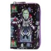 LOUNGEFLY Beetlejuice Icons Zip Around Wallet