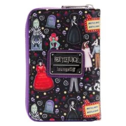 LOUNGEFLY Beetlejuice Icons Zip Around Wallet -Loungefly BTJWA0014 4