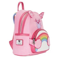 LOUNGEFLY Exclusive - Care Bears 40th Anniversary Cheer Bear Cosplay Plush Mini Backpack 15 LOUNGEFLY Exclusive - Care Bears 40th Anniversary Cheer Bear Cosplay Plush Mini Backpack -Loungefly CBBK0001 7