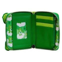 LOUNGEFLY Limited Edition Exclusive - Care Bears Good Luck Bear Zip Around Wallet 11 LOUNGEFLY Limited Edition Exclusive - Care Bears Good Luck Bear Zip Around Wallet -Loungefly CBWA0013 5