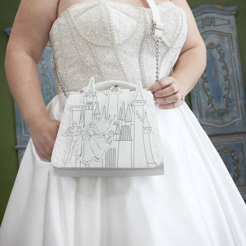 LOUNGEFLY Cinderella Happily Ever After Crossbody Bag 4 LOUNGEFLY Cinderella Happily Ever After Crossbody Bag - Image 2