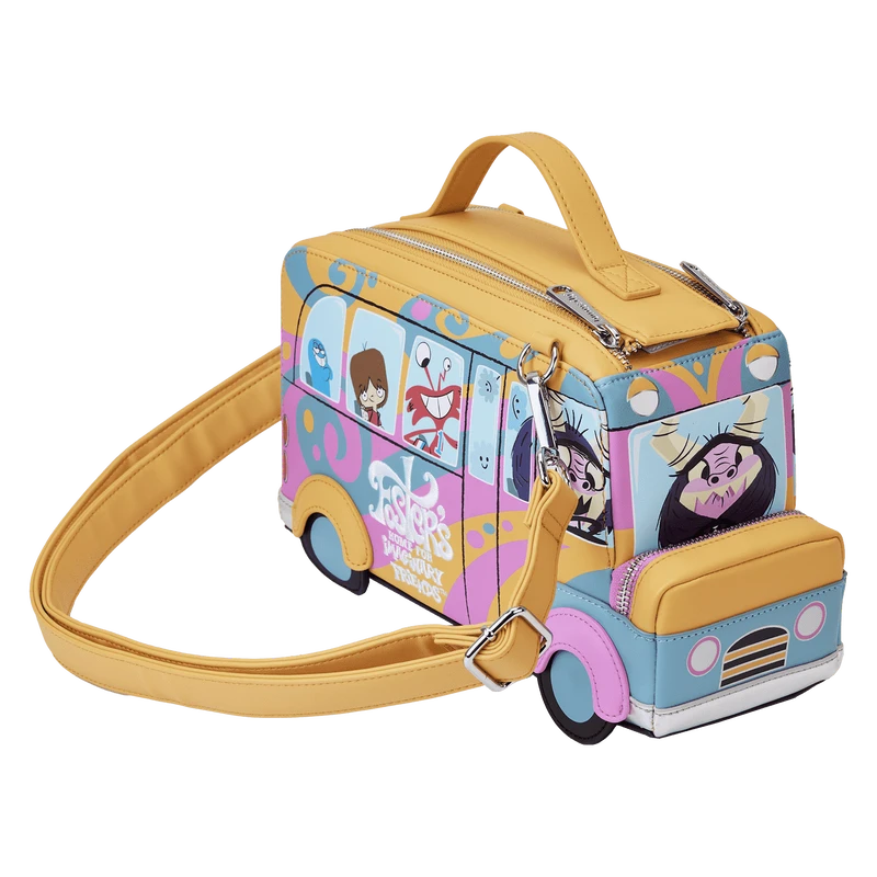LOUNGEFLY Foster’s Home For Imaginary Friends Figural Bus Crossbody Bag 7 LOUNGEFLY Foster’s Home For Imaginary Friends Figural Bus Crossbody Bag - Image 5
