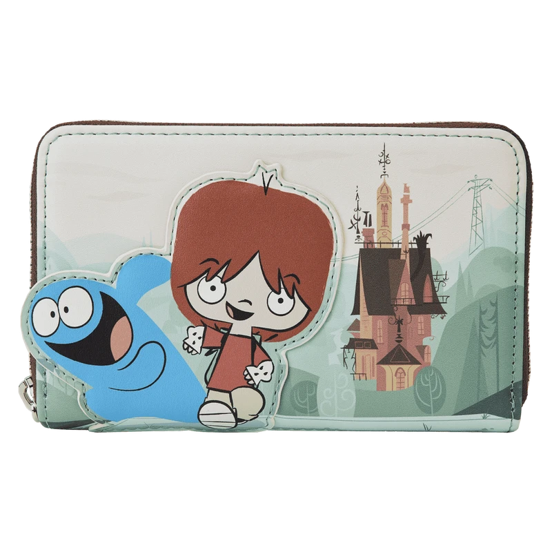 LOUNGEFLY Foster’s Home For Imaginary Friends Mac And Bloo Zip Around Wallet 3 LOUNGEFLY Foster’s Home For Imaginary Friends Mac And Bloo Zip Around Wallet