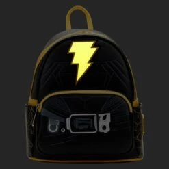 LOUNGEFLY Black Adam Light Up Cosplay Mini Backpack -Loungefly DCCBK0079 3