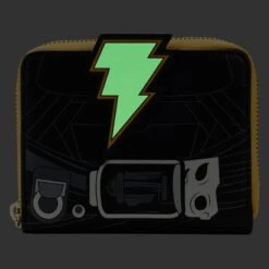 LOUNGEFLY Black Adam Glow Cosplay Zip Around Wallet 10 LOUNGEFLY Black Adam Glow Cosplay Zip Around Wallet -Loungefly DCCWA0042 3