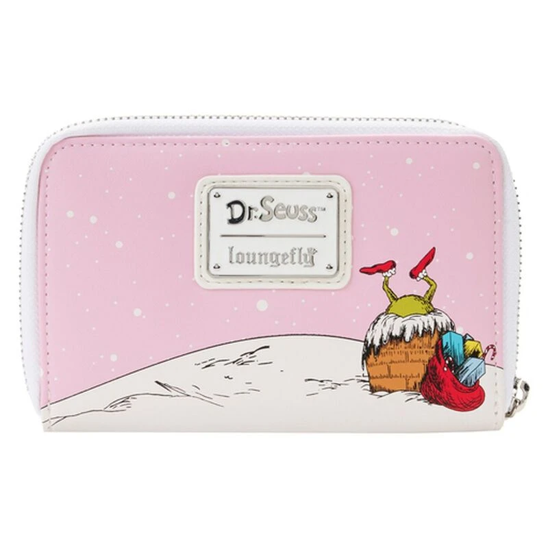 LOUNGEFLY Dr. Seuss' How The Grinch Stole Christmas! Sleigh Zip Around Wallet 6 LOUNGEFLY Dr. Seuss' How The Grinch Stole Christmas! Sleigh Zip Around Wallet - Image 4