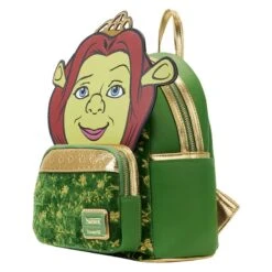 LOUNGEFLY Exclusive - Princess Fiona Mini Backpack 11 LOUNGEFLY Exclusive - Princess Fiona Mini Backpack -Loungefly DWBK0005 LFDREAMWORKSSHREKPRINCESSFIONAMINIBACKPACK0704SIDE