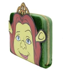 LOUNGEFLY Exclusive - Princess Fiona Zip Around Wallet -Loungefly DWWA0003 LFDREAMWORKSSHREKPRINCESSFIONAZIPAROUNDWALLET0715SIDE