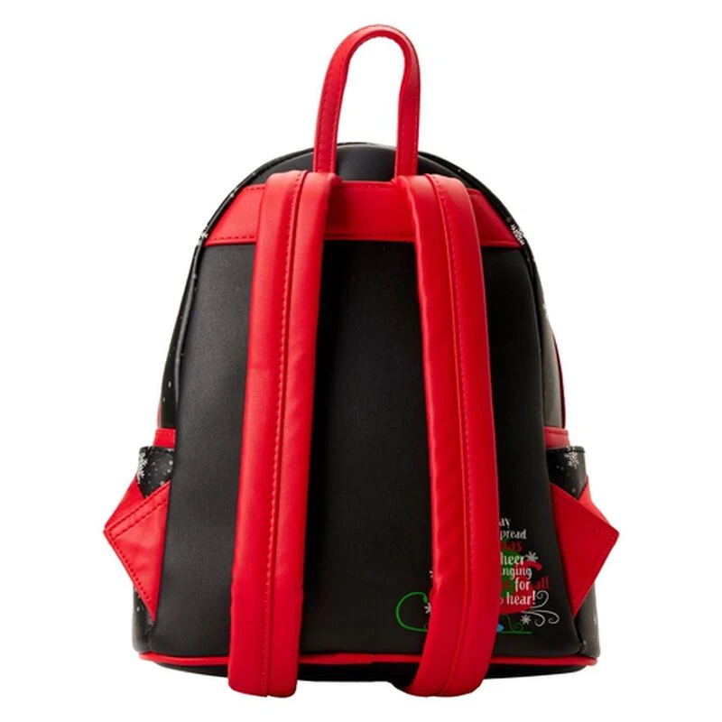 LOUNGEFLY Elf Clausometer Light Up Mini Backpack 8 LOUNGEFLY Elf Clausometer Light Up Mini Backpack - Image 6
