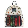 LOUNGEFLY Fantastic Beasts Magical Books Mini Backpack -Loungefly FBBK0005 1