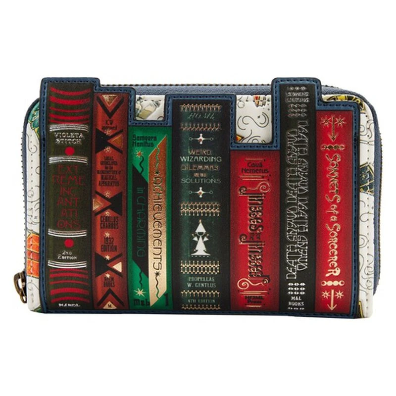 LOUNGEFLY Fantastic Beasts Magical Books Zip Around Wallet 3 LOUNGEFLY Fantastic Beasts Magical Books Zip Around Wallet