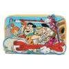 LOUNGEFLY Exclusive - The Flintstones Flintmobile Zip Around Wallet