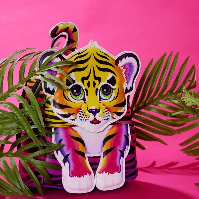 LOUNGEFLY Exclusive - Lisa Frank Forrest Cosplay Mini Backpack 4 LOUNGEFLY Exclusive - Lisa Frank Forrest Cosplay Mini Backpack - Image 2