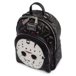 LOUNGEFLY Friday The 13th Jason Mask Mini Backpack -Loungefly FRIBK0004 3