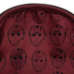 LOUNGEFLY Friday The 13th Jason Mask Mini Backpack -Loungefly FRIBK0004 4