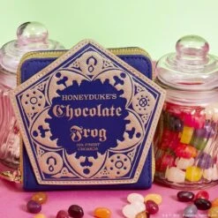 LOUNGEFLY Harry Potter Honeydukes Chocolate Frog Zip Around Wallet -Loungefly HP HONEYDUKES 085