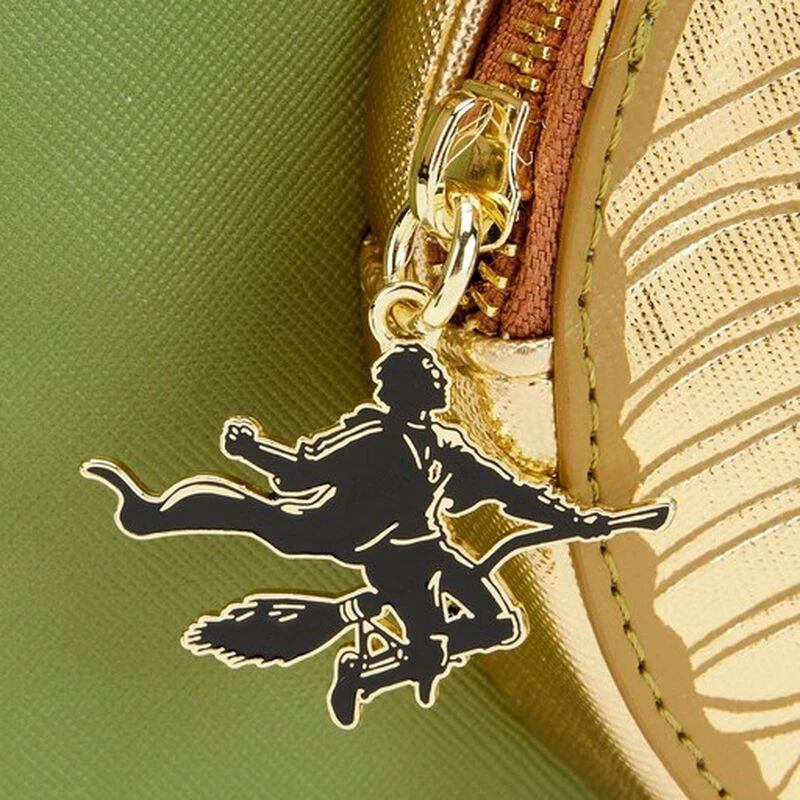 LOUNGEFLY Harry Potter Golden Snitch Mini Backpack 8 LOUNGEFLY Harry Potter Golden Snitch Mini Backpack - Image 6