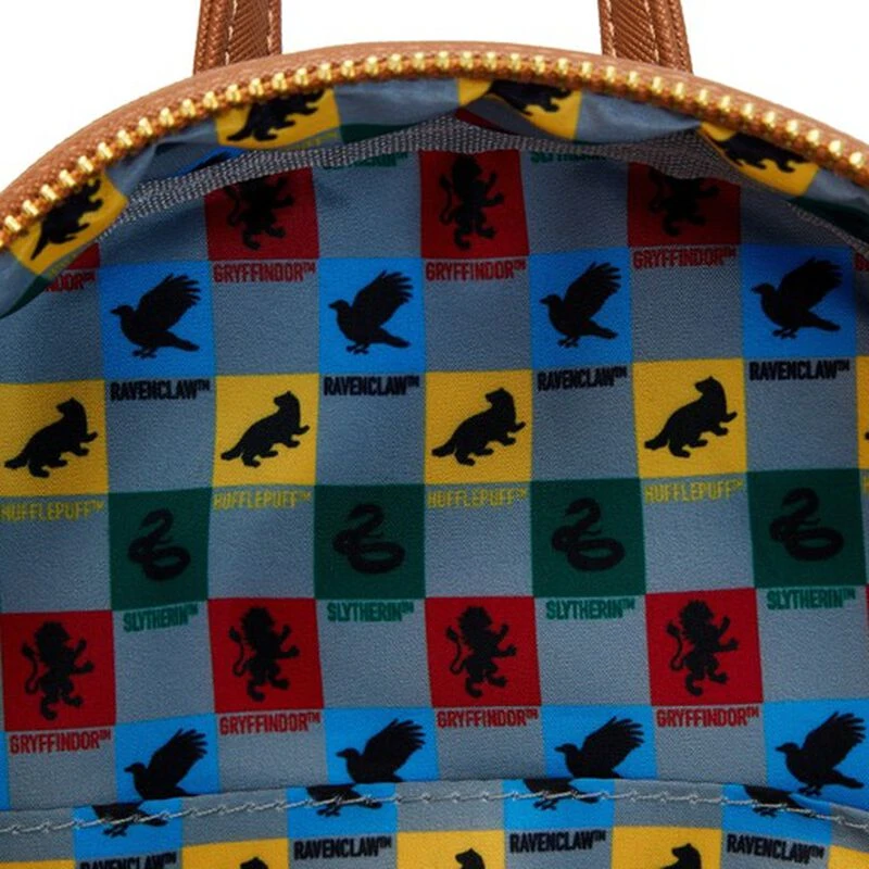 LOUNGEFLY Harry Potter Golden Snitch Mini Backpack 9 LOUNGEFLY Harry Potter Golden Snitch Mini Backpack - Image 7