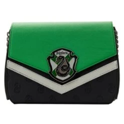 LOUNGEFLY Harry Potter Slytherin Crossbody Bag