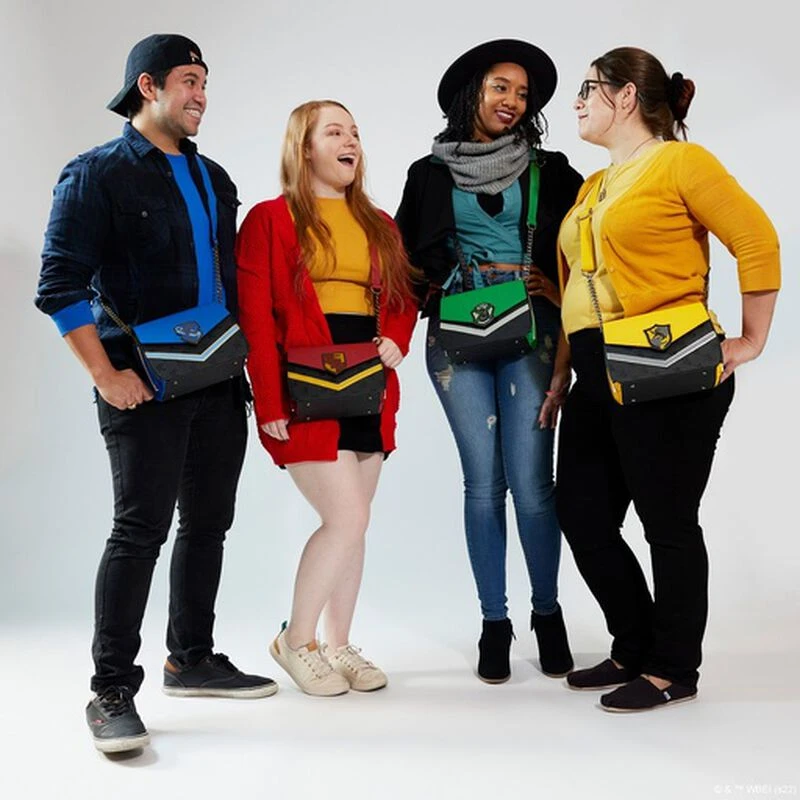 LOUNGEFLY Harry Potter Ravenclaw Crossbody Bag 4 LOUNGEFLY Harry Potter Ravenclaw Crossbody Bag - Image 2