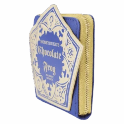 LOUNGEFLY Harry Potter Honeydukes Chocolate Frog Zip Around Wallet -Loungefly HPWA0154 LFWBHARRYPOTTERHONEYDUKESCHOCOLATEFROGZIPAROUNDWALLET1604SIDE