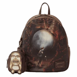 LOUNGEFLY Indiana Jones Raiders Of The Lost Ark Mini Backpack With Coin Purse
