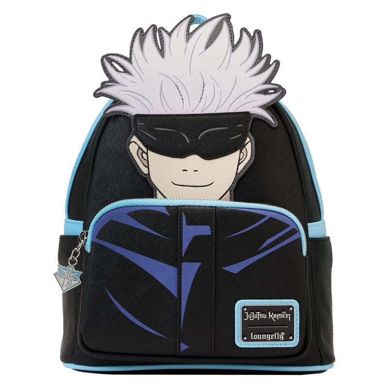 LOUNGEFLY WonderCon Exclusive - JUJUTSU KAISEN Satoru Gojo Cosplay Mini Backpack 3 LOUNGEFLY WonderCon Exclusive - JUJUTSU KAISEN Satoru Gojo Cosplay Mini Backpack