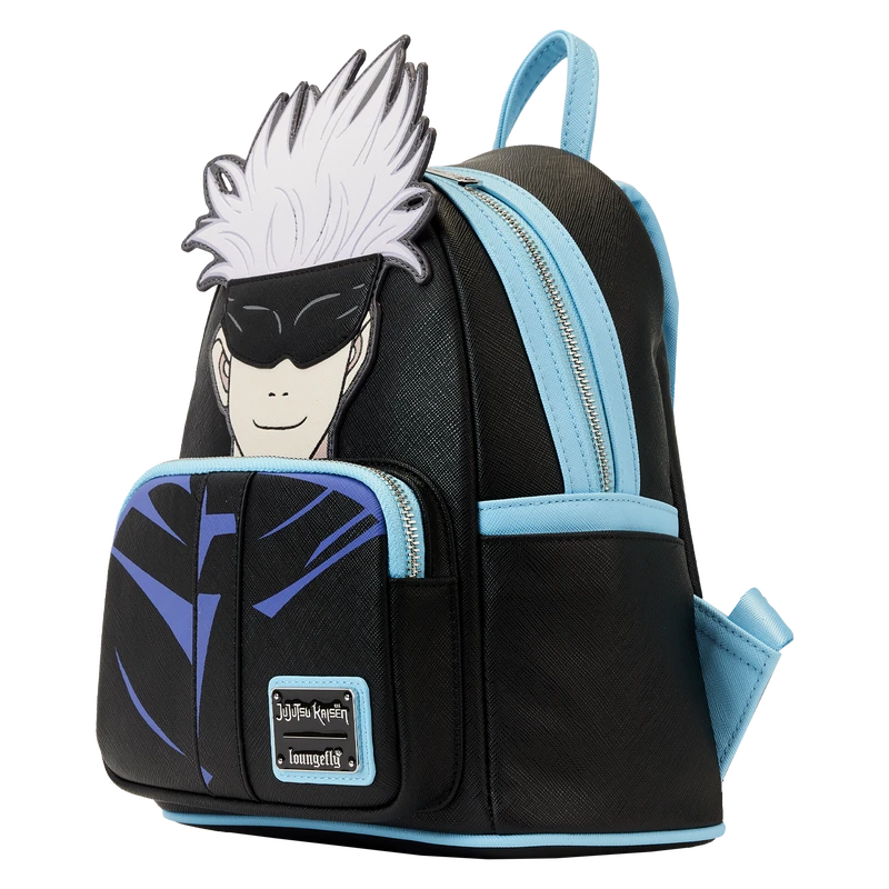 LOUNGEFLY WonderCon Exclusive - JUJUTSU KAISEN Satoru Gojo Cosplay Mini Backpack 5 LOUNGEFLY WonderCon Exclusive - JUJUTSU KAISEN Satoru Gojo Cosplay Mini Backpack - Image 3