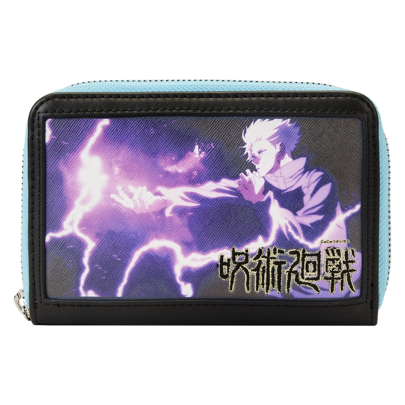 LOUNGEFLY WonderCon Exclusive - JUJUSTU KAISEN Satoru Gojo Zip Around Wallet 3 LOUNGEFLY WonderCon Exclusive - JUJUSTU KAISEN Satoru Gojo Zip Around Wallet