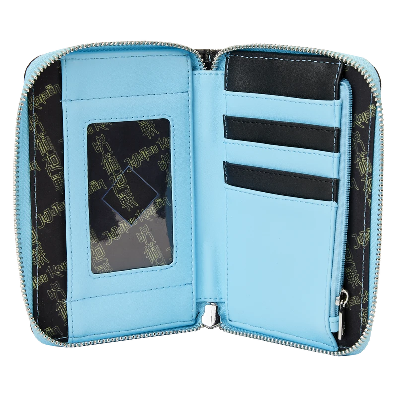 LOUNGEFLY WonderCon Exclusive - JUJUSTU KAISEN Satoru Gojo Zip Around Wallet 7 LOUNGEFLY WonderCon Exclusive - JUJUSTU KAISEN Satoru Gojo Zip Around Wallet - Image 5