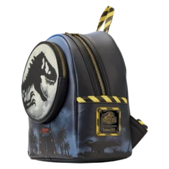 LOUNGEFLY Jurassic Park 30th Anniversary Dino Moon Glow Mini Backpack 15 LOUNGEFLY Jurassic Park 30th Anniversary Dino Moon Glow Mini Backpack -Loungefly JPBK0015 LFJURASSICPARK30THANNIVERSARYDINOMOONMINIBACKPACK0128SIDE